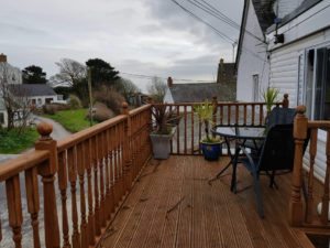 The balcony Sea Breeze Apartment 2, Horton