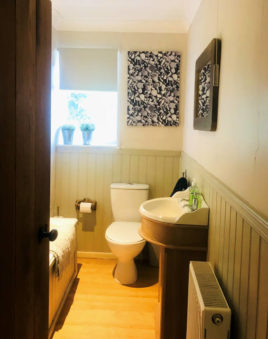 Bathroom of Limetree Cottage Port Eynon self-catering Gower Peninsula