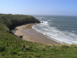 Bluepool Corner in Llangennith on the Gower Peninsula