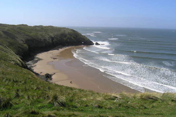 Bluepool Corner in Llangennith on the Gower Peninsula