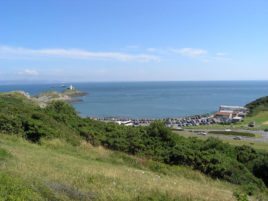 Bracelet and Limeslade Bays in Mumbles near the Gower Peninsula