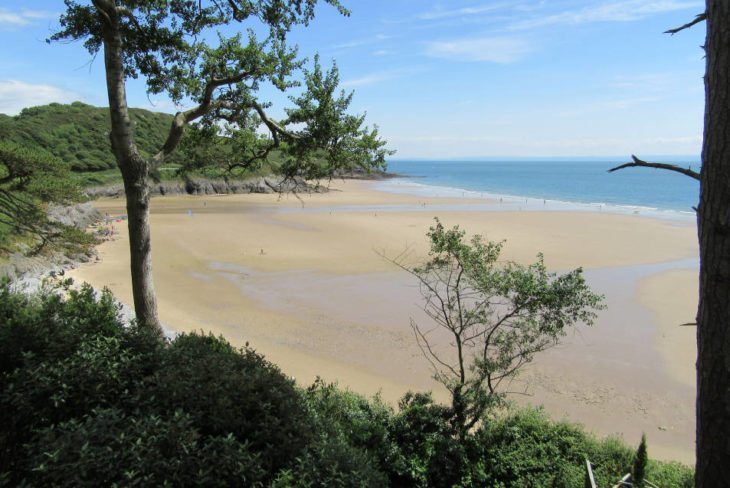 Caswell Bay in the Gower Peninsula