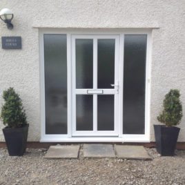 The entrance to Hills Court bed and breakfast, Reynoldston, Gower Peninsula