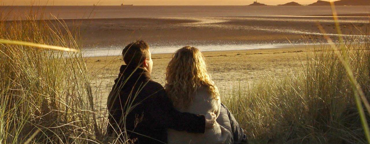 Swansea Bay near the Gower Peninsula, South Wales