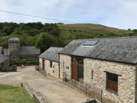 The Granary and The Stable self-catering barn conversion, Glebe Farm, Cheriton, Gower