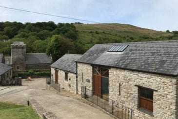 The Granary and The Stable self-catering barn conversion, Glebe Farm, Cheriton, Gower