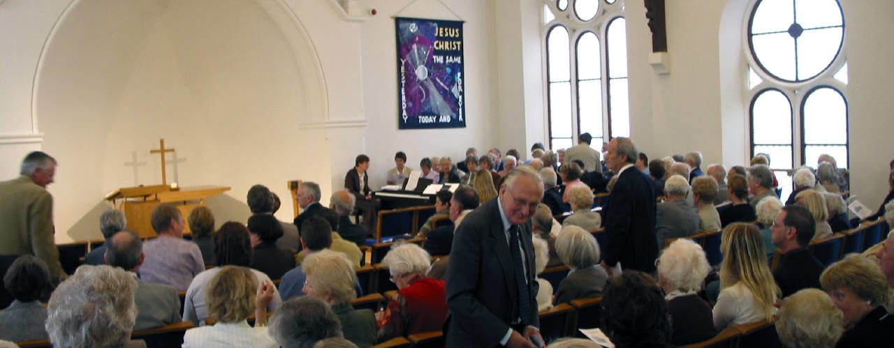 Inside Mumbles Methodist Church, Swansea