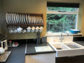 Kitchen of Limetree Cottage Port Eynon self-catering Gower Peninsula