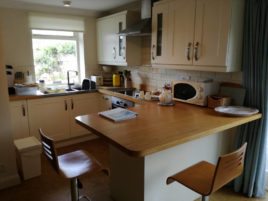 Kitchen at The Bower, Rhossili, Gower Peninsula