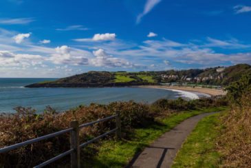 Rotherslade and Langland Bays in the Gower Peninsula