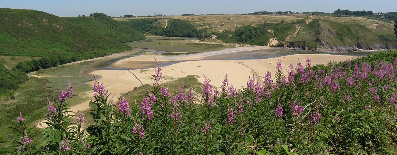 Pennard Burrows in the Gower Peninsula