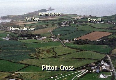 Pitton Cross Camping and Caravan Park, Rhossili, Gower
