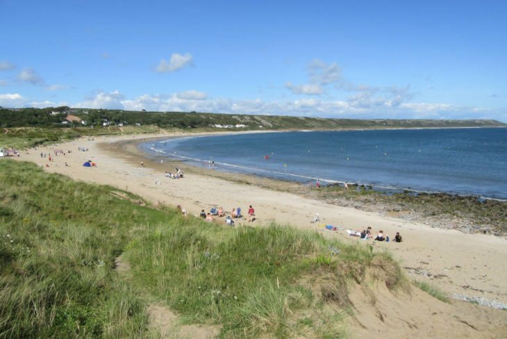 Port Eynon Bay, the Gower Peninsula