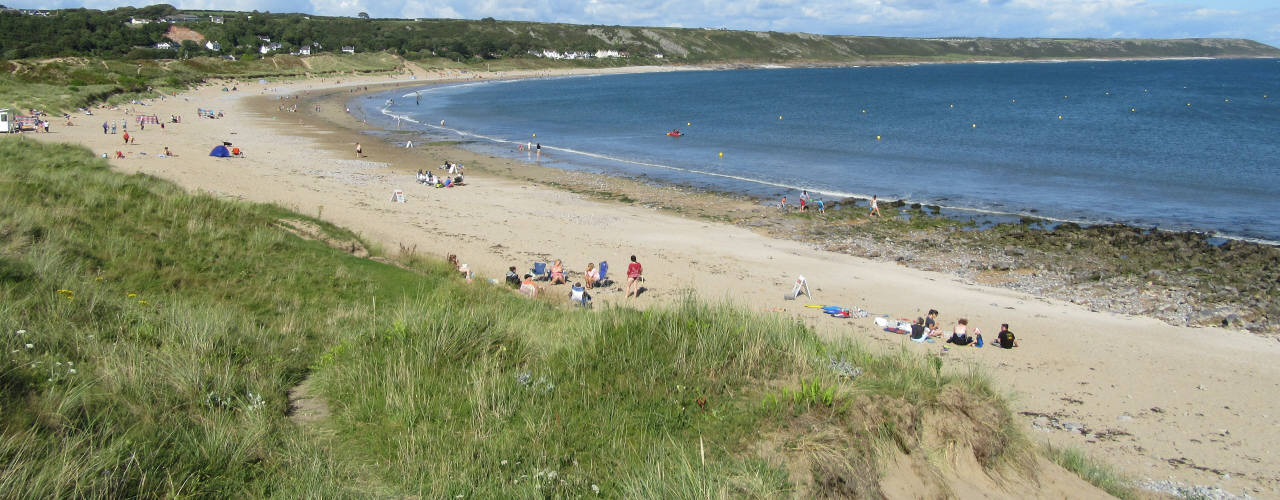 Port Eynon Bay, the Gower Peninsula