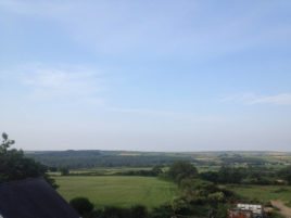 The view from Hills Court, Reynoldston, Gower, Swansea