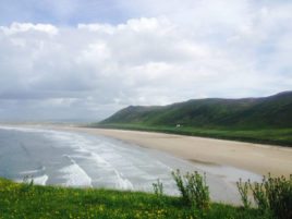 Rhossili Bay within driving distance of Hills Court bed and breakfast, Reynoldston, Gower