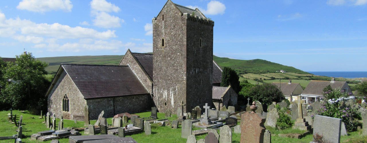 St Cenydd's Church, Llangennith, The Gower Peninsula, Swansea