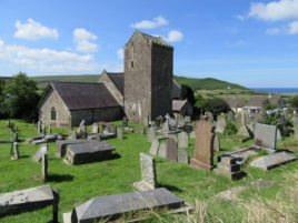 St Cenydd's Church, Llangennith, The Gower Peninsula, Swansea