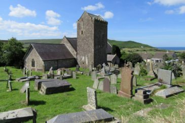 St Cenydd's Church, Llangennith, The Gower Peninsula, Swansea