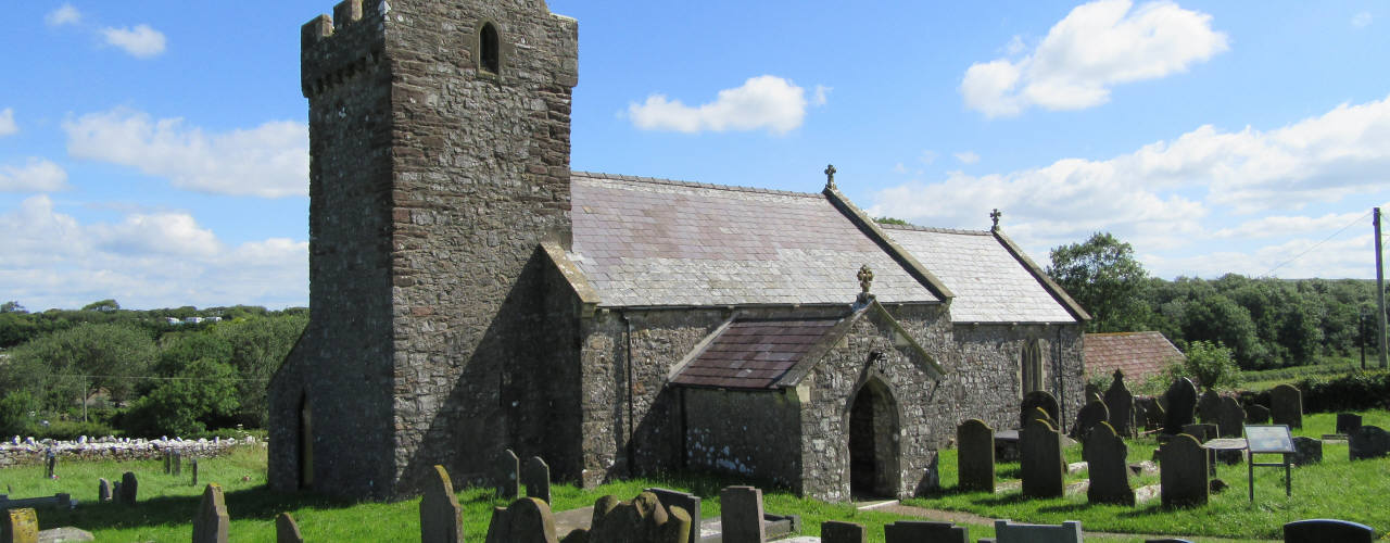 St David's Church, Llandewi, The Gower Peninsula, Swansea