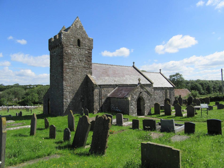 St David's Church, Llandewi in the Gower Peninsula