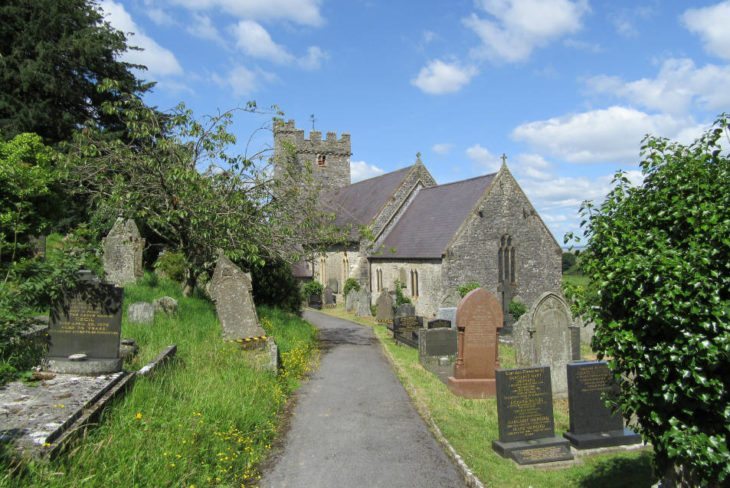St Rhidian and St Illtyd’s Church, Llanrhidian, The Gower Peninsula, Swansea
