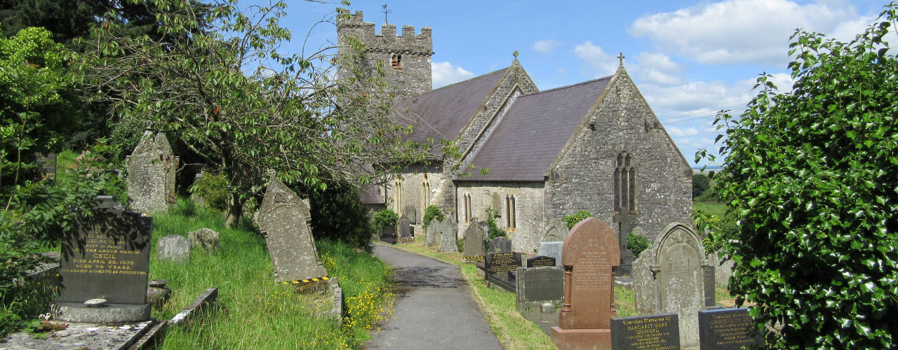 St Rhidian and St Illtyd’s Church, Llanrhidian, The Gower Peninsula, Swansea