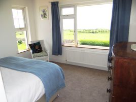 Bedroom 1 at Sunnyside self-catering house, Rhossili, Gower