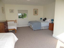 The downstairs family room at Sunnyside holiday cottage, Rhossili, Gower