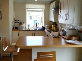 Kitchen at The Bower, Rhossili, Gower