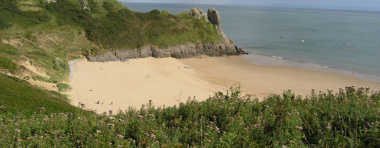 Tor Bay on the Gower Peninsula