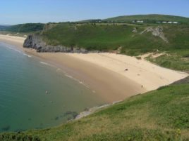 Tor Bay on the Gower Peninsula