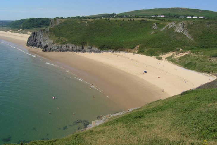 Tor Bay on the Gower Peninsula