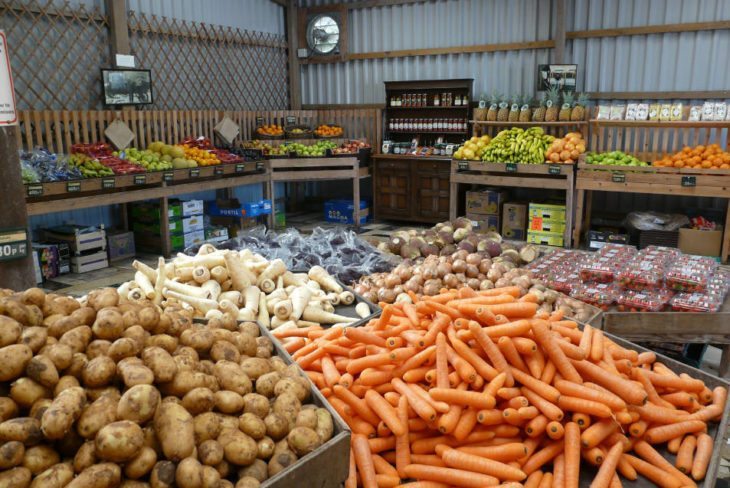 Murton Farm Shop sells fresh produce on the Gower Peninsula