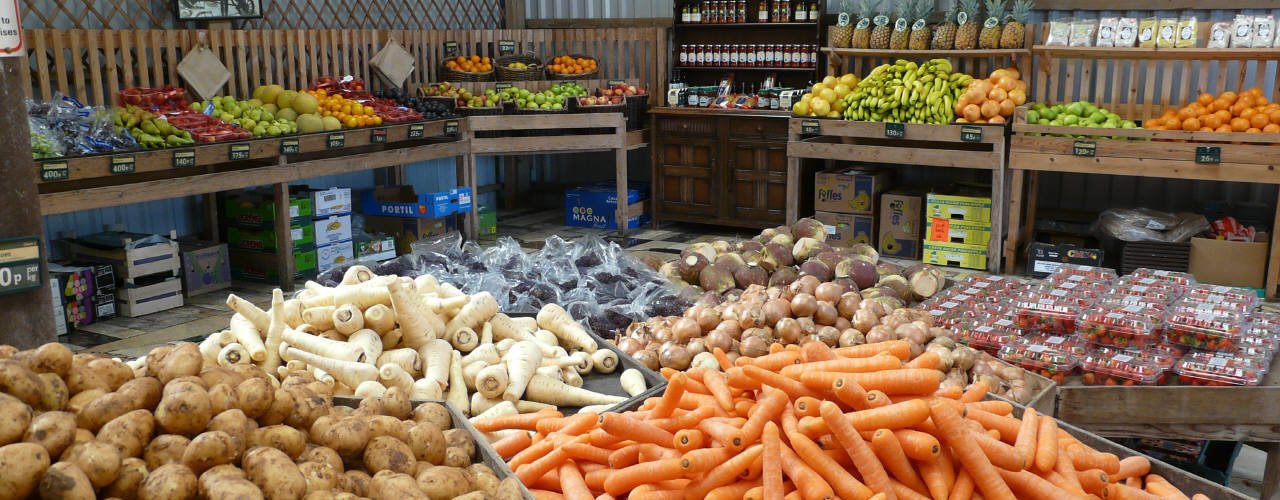 Murton Farm Shop sells fresh produce on the Gower Peninsula