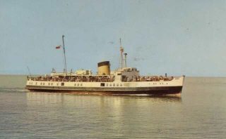 Pictured below in her original as new condition, the then Shanklin in the Solent, around 1951.