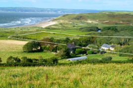 Delvid Stables within 10 acre Delvid Farm, Llangennith, Gower