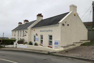 Rhossili Gallery, overlooking Rhossili Bay on the Gower Peninsula