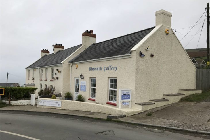 Rhossili Gallery, overlooking Rhossili Bay on the Gower Peninsula