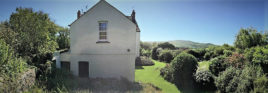 View from the patio at Plum Cottage Llangennith self-catering Gower Peninsula