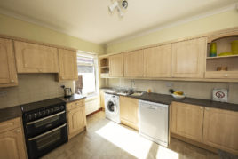 The kitchen at Faircroft, Rhossili