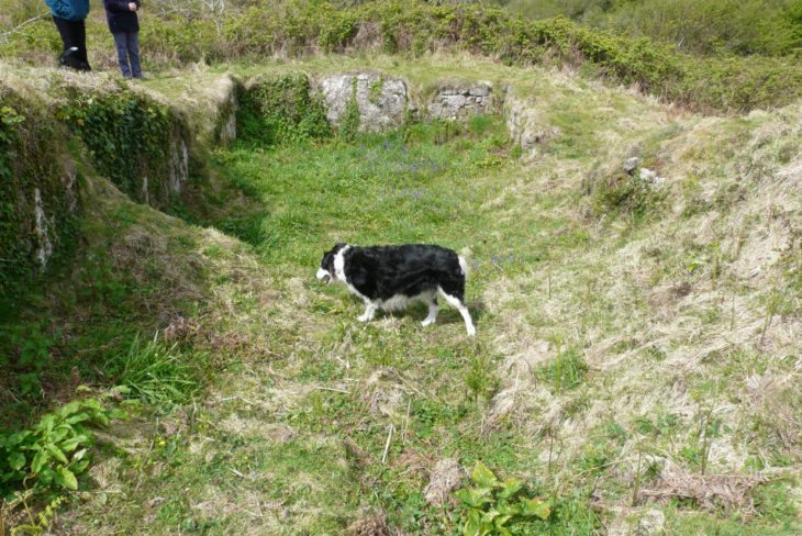 St Mary's Chapel Penmaen Burrows, Gower Peninsula