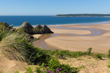 Gower Peninsula, Three Cliffs Bay