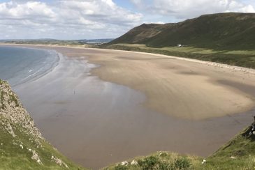 Rhossili Bay, Gower Peninsula.