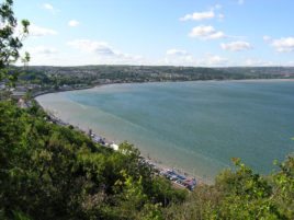 Mumbles, Swansea from the nature reserve