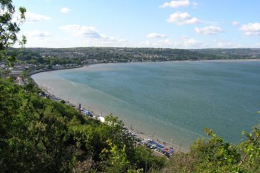 Mumbles, Swansea from the nature reserve