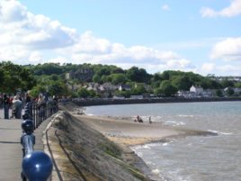 Mumbles promenade, Swansea