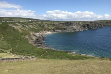 Fall Bay looking stunning in Rhossili, Gower